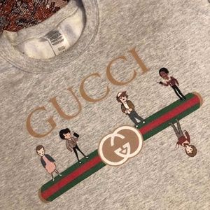 Bootleg Gucci x Stranger Things Sweatshirt Size Large